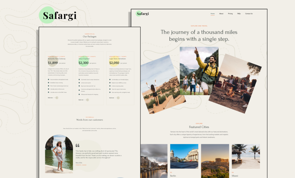 Safargi Website